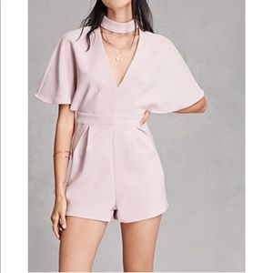 Forever21 mauve jumpsuit / romper